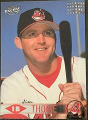 Jim Thome Baseball Cards 1999 Pacific Prices
