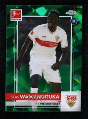 Silas Wamangituka [Green] #93 Soccer Cards 2020 Topps Chrome Bundesliga Sapphire Prices
