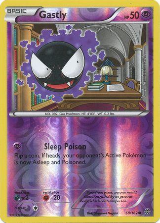 Gastly [Reverse Holo] #58 Pokemon BREAKthrough