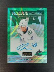 Olli Juolevi [Emerald Surge] Hockey Cards 2020 O Pee Chee Platinum Rookie Autographs Prices