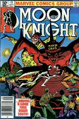 Moon Knight [Newsstand] #11 (1981) Comic Books Moon Knight Prices