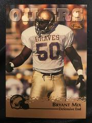 Bryant Mix #53 Football Cards 1996 Classic NFL Draft Prices