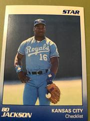 Bo Jackson #1 Baseball Cards 1989 Star Jackson Prices