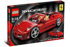 Ferrari 430 Spider 1:17 #8671 LEGO Racers Prices