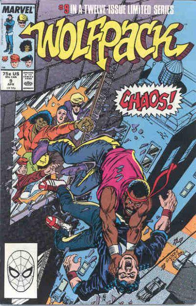 Wolfpack #9 (1989) Comic Books Wolfpack