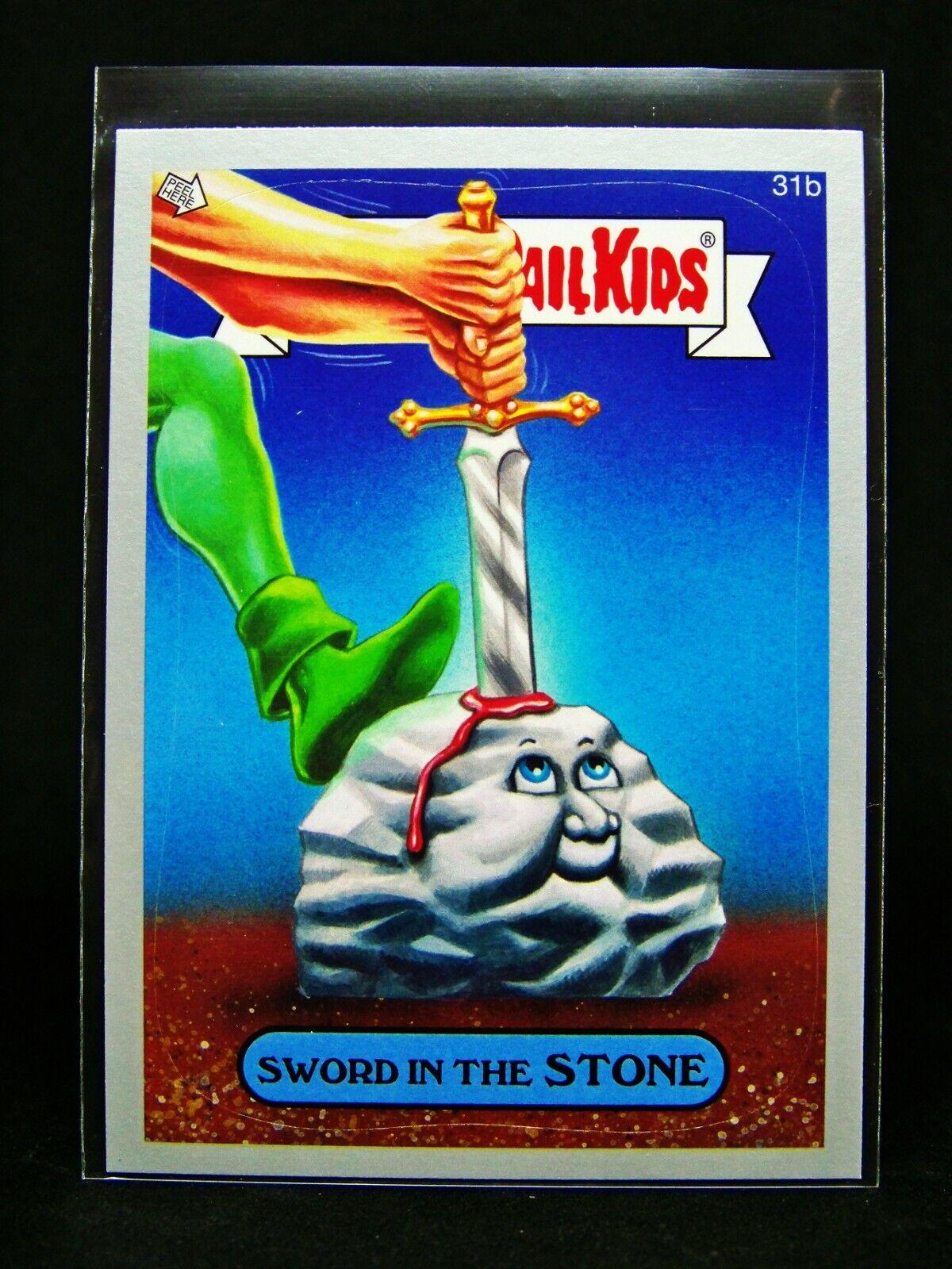 Sword In The STONE [Silver] #31b 2014 Garbage Pail Kids