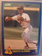 Roberto Alomar #72 Baseball Cards 1989 Score Rising Stars Prices