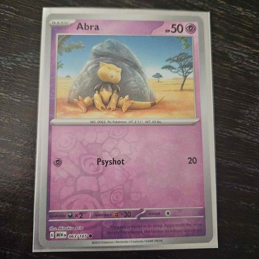 Abra [Reverse Holo] #63 photo