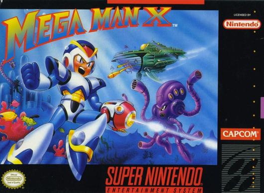 Mega Man X Cover Art