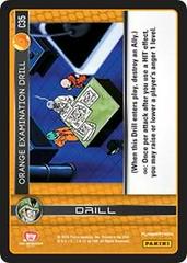 Orange Examination Drill C35 Dragon Ball Z Perfection Prices