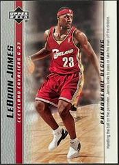 LeBron James #2 Basketball Cards 2003 Upper Deck Phenomenal Beginning Prices