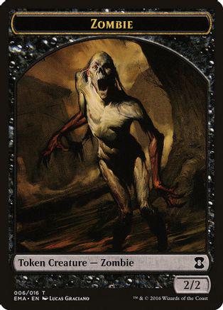 Zombie Token [Foil] Magic Eternal Masters