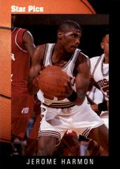 Jerome Harmon #66 Basketball Cards 1991 Star Pics Prices