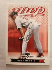 Matt Morris #190 Baseball Cards 2003 Upper Deck MVP Prices