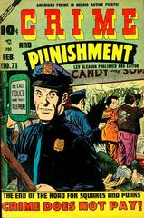 Crime and Punishment #71 (1955) Comic Books Crime and Punishment Prices