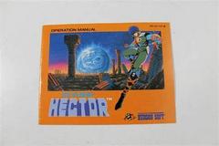 Starship Hector - Manual | Starship Hector NES