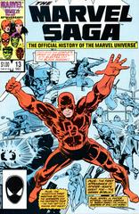 The Marvel Saga the Official History of the Marvel Universe #13 (1986) Comic Books The Marvel Saga the Official History of the Marvel Universe Prices