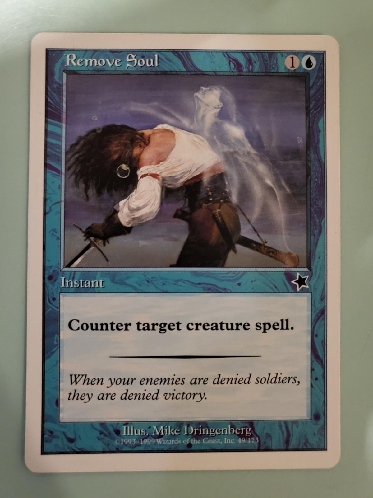 Remove Soul Prices Magic Starter 1999 Magic Cards