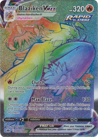 Blaziken VMAX #200 Prices | Pokemon Chilling Reign | Pokemon Cards