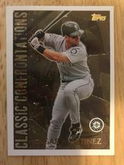 Edgar Martinez Baseball Cards 1996 Topps Classic Confrontations Prices
