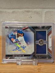 Bo Bichette #SWDRA-BBI Baseball Cards 2022 Topps Museum Collection Single Player Signature Swatches Dual Relic Autographs Prices