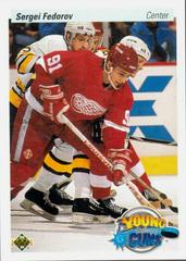 Sergei Fedorov #525 Hockey Cards 1990 Upper Deck Prices