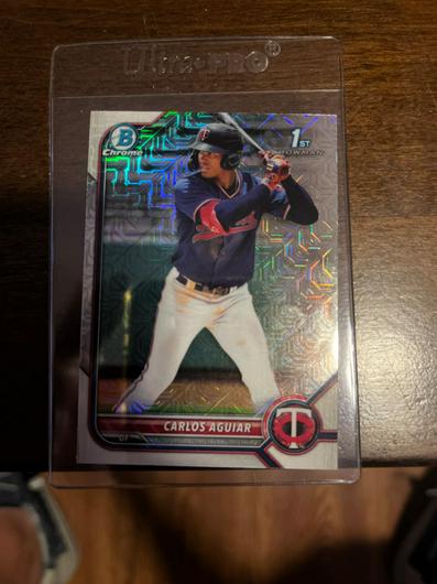 Carlos Aguiar | Ungraded | 2022 Bowman Chrome Prospects