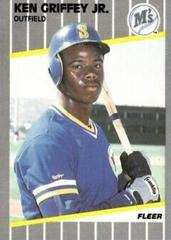 Ken Griffey Jr. #548 Baseball Cards 1989 Fleer Glossy Prices