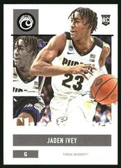 Jaden Ivey [Black] #12 Basketball Cards 2022 Panini Chronicles Draft Picks Prices