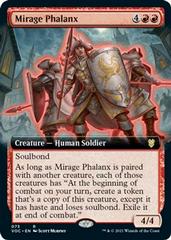 Mirage Phalanx [Extended Art] Magic Innistrad: Crimson Vow Commander Prices