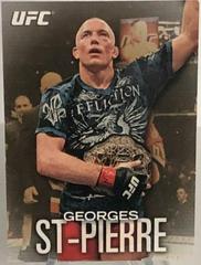 Georges St Pierre [Gold] #100 Ufc Cards 2012 Topps UFC Knockout Prices