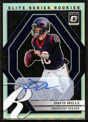 Davis Mills [Autograph] Football Cards 2021 Panini Donruss Optic Elite Series Rookies Prices