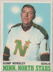 Gump Worsley Hockey Cards 1970 Topps Prices