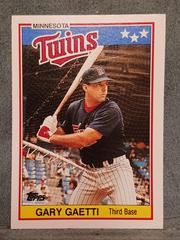 Gary Gaetti Baseball Cards 1988 Topps American Prices