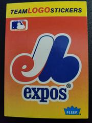 Expos Baseball Cards 1991 Fleer Team Logo Stickers Top 10 Prices