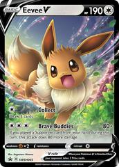 Eevee V - SWSH065 - Ultra Rare Promo Pokemon Card Cute - NM