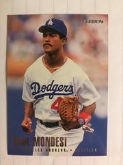 Raul Mondesi #12 Baseball Cards 1996 Fleer Dodgers Team Set Prices