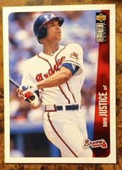 David Justice Baseball Cards 1996 Collector's Choice Prices