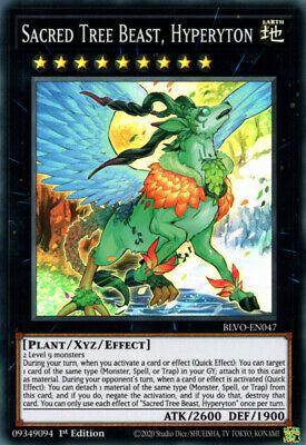 Sacred Tree Beast, Hyperyton [1st Edition] BLVO-EN047 YuGiOh Blazing Vortex