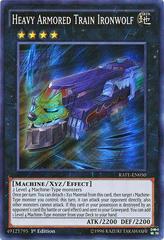 Heavy Armored Train Ironwolf [1st Edition] YuGiOh Raging Tempest Prices