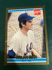 Nolan Ryan 1 Of 26 #1 Baseball Cards 1992 Donruss Coca Cola Nolan Ryan Prices