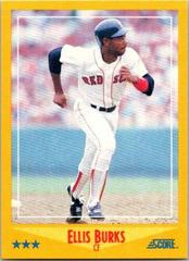 Ellis Burks Baseball Cards 1988 Score Glossy Prices