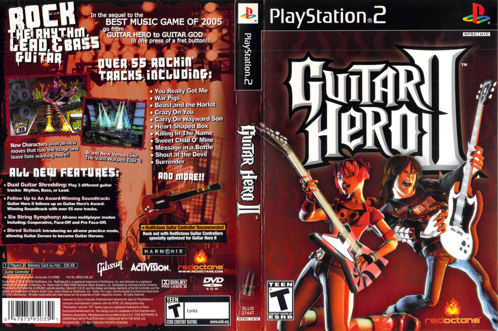 thumbnail interactive-video image 1 of Guitar Hero II (PS2) - Authentic, Tested, And Cleaned - 180-Day Guarantee! 1 of 3