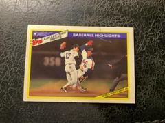 Marty Barrett, Darryl Strawberry Baseball Cards 1987 Topps Woolworth Highlights Prices