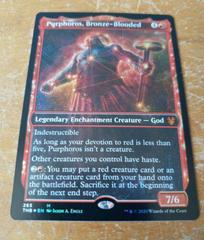 Purphoros, Bronze-Blooded [Promo Foil] Magic Theros Beyond Death Prices