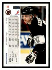 Back | Luc Robitaille Hockey Cards 1991 Upper Deck