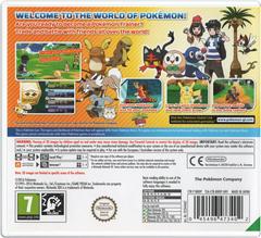 Game Case (Back) | Pokemon Sun PAL Nintendo 3DS