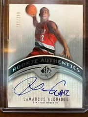 LaMarcus Aldridge #124 Basketball Cards 2006 SP Authentic Prices