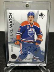 Jesse Puljujarvi [Autograph] Hockey Cards 2016 SP Authentic Prices