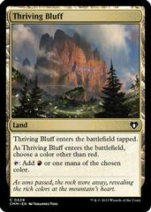 Thriving Bluff #429 Magic Commander Masters Prices